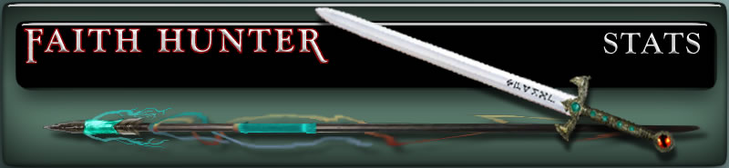 Faith Hunter - Stats